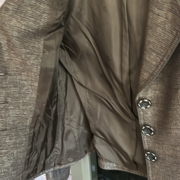 Escada 40 Brown Blazer - Picture 3 of 11